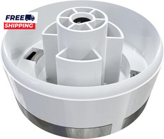 Compatible with GE Dryer Timer Knob WE01X24552 White