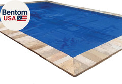 In the Swim 12′ X 24′ Premium Blue Rectangle Solar Pool Cover 12 Mil for Solar H