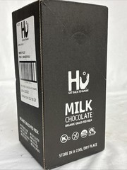 Hu Milk Chocolate Organic Grass Fed Milk 6 Bar Case No Refined Sugar Gluten Free