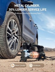 AstroAI T3 Heavy-Duty Air Compressor 12V Portable Offroad Air Compressor NEW