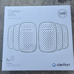 Clarifion DSTx Filtration Air Ionizers (6pk Replaceable Filter(6) New Free-whip