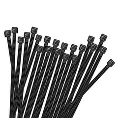 100pcs Cable Zip Ties Heavy Duty 8 Inch, Premium Plastic Wire Ties with 50
