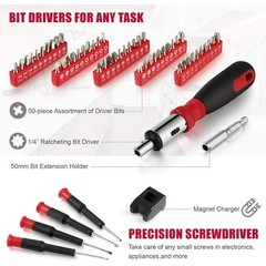 Eastvolt 218-Piece Household Tool Kit, Auto Repair Tool Set, Tool Kits for Homeo
