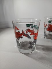 Lot of 3 Don’s Seafood & Steakhouse Restaurant Rocks Low Ball Drinking Glasses