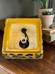 Tyler Candle Company Leopard Print Radiant Fragrance Warmer Wax Melt Lamp