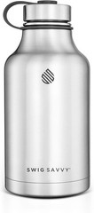 Sports Water Bottle Vacuum Insulated Stainless steel Double Wall Wide mouth 64OZ