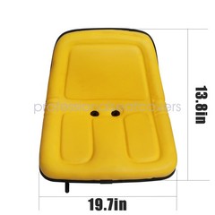 For John Deere 170 322 330 332 400 420 430 Lawn Mower Garden Tractor Seat Yellow