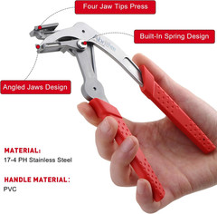 Car Clip Pliers, Panel Clip Removal Pliers, Professional Plastic Fastener Remova