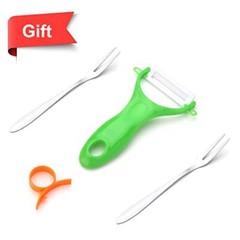 4.2 In 8 Super Sharp Blades Professional Stainless Steel Apple Slicer and Corer