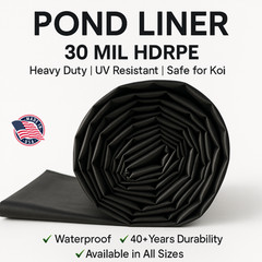 Pond liner1x1 24×24 24×25 24×30 24×40 24×60,Summer sale,Free Shipping! Any size