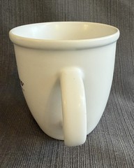 Starbucks Seattle WA Coffee Mug 12 Fl Oz White Ceramic Hand Wash Only Logo