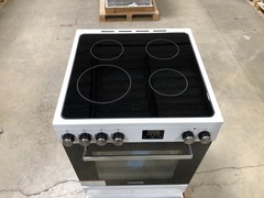 24 in. Electric Range, 4 Burners, White (OPEN BOX, COSMETIC IMPERFECTIONS)