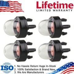 4 Packs Primer Bulb Pump Bulbs for Homelite Echo Stihl Poulan Craftsman chainsaw