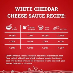 Hoosier Hill Farm White Cheddar Cheese Powder, 25LB (Pack of 1) (BBD 02/09/2028)