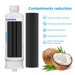2PACK Genuine Samsung DA97-17376B HAF-QIN/EXP REFRIGERATOR Water Filter US Stock