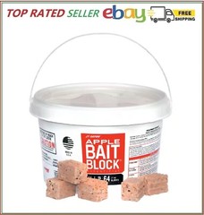 1 Oz. Apple Flavor Bait Block (64-Pack) NO ship tp CA