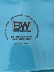 Boston Warehouse Trading Corp Taco Servers lt 2 pcs CHINA Hand Wash only 5.75×4″