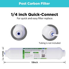 5 Stage Reverse Osmosis 50/75/100/150 GPD RO Membrane Sediment Water Filter Set