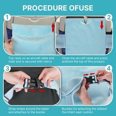 Portable Toddler Airplane Bed for Babies 1-12 Months – Travel Essentials for Fli