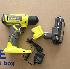 RYOBI ONE+ 18V Cordless 3/8 in. Drill/Driver Kit with 1.5 Ah Battery and Charger