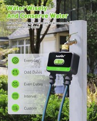 Metal WiFi Irrigation Timer with Seasonal Adjustment – Smart Garden Technology
