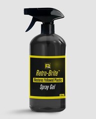 Retro-Brite (Sole Sauce) Spray Gel: Restores Yellowed Plastic (16 oz)