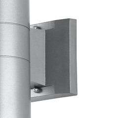 JONATHAN Y Duo Metal/Glass Cylinder Minimalist Integrated 4.25-in W 2 -Light