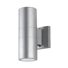 JONATHAN Y Duo Metal/Glass Cylinder Minimalist Integrated 4.25-in W 2 -Light
