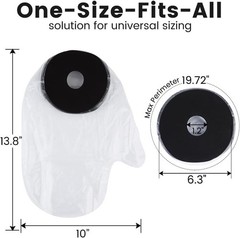 Gentle Silicone Cast Protector – 100% Waterproof Arm Cover for Adults