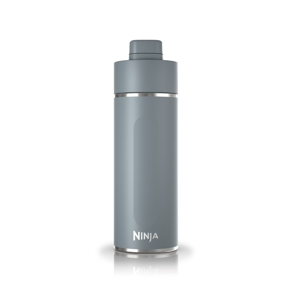 Ninja Thirsti 24 oz Travel Water Bottle, Stainless Steel, Leak Proof, 24 Hours C