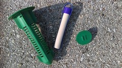 SubterraneanTermite in-ground bait station with stick in a lot of 1 NEW.