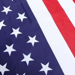 2 PACK 2.5 x 4 Ft American Flag w/ Grommets, United States Flags, US America