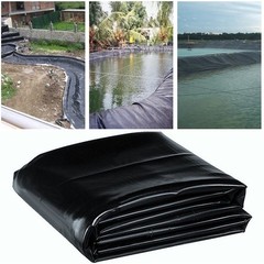 13x13FT Waterproof HDPE Pond Liner Pond Liners Fish Liner Gardens Landscaping US