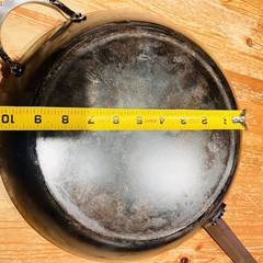 De Buyer Made In France 12.5 × 2.5 Inch Heavy Dudy Carbon Steel Cooking Pan