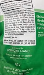 Edward Marc Chocolatier Girl Scouts Thin Mints Snappers 16 Oz, Kosher FREE SHIP