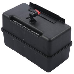 4 Quart Plastic Fuel Tank w/ Cap & Shut-Off Valve Fit for Briggs & Stratt 691993