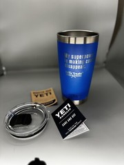 Yeti Rambler Tiff’s Treats CORPORATE BLUE not available RARE color limited ed