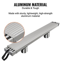 VEVOR Aluminum Work Plank Telescoping 6-9 ft 500 lb Capacity Scaffold Plank