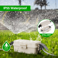 Outdoor Extension Cord safety Cover Waterproof Electrical Connection Box-US ship