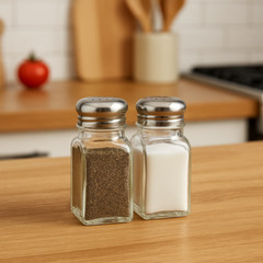 Glass Salt and Pepper Shaker 2 Shaker Set USA SELLER Restaurant Quality