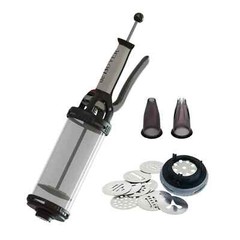 De Buyer LE TUBE Pastry Press – Includes 13 Cookie Discs & Two Tips