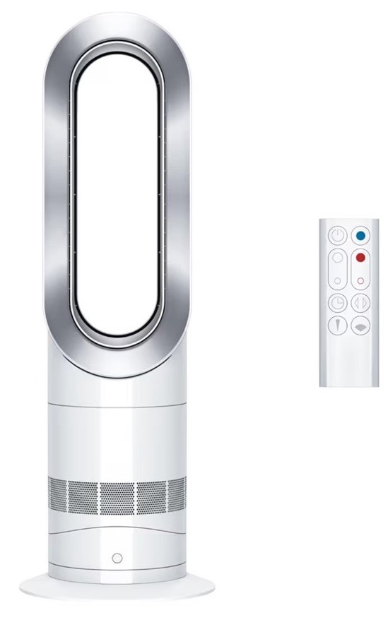 Dyson AM09 Hot+Cool Jet Focus Heater and Fan – White/Silver NEW Without Box
