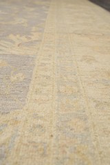 8.11 x 11.8 Slate and Gold Chobi Zigler Handmade Pakistan Rug #F-4258