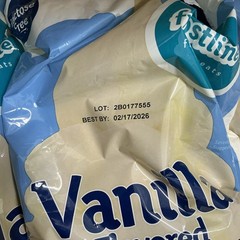 Lot Of 6, 6 Lb Bags Frostline Vanilla Soft Serve Ice Cream Mix Lactose (02/2026)