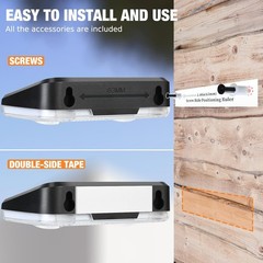 LED Solar Power Fence Lights Deck Door Wall Stair Step Outdoor Garden Decor Lamp