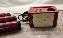 Milwauke 6539-1 Cordless Screwdriver Lot of 3 w/ 1 Charger Working Read Descript