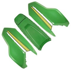 Left Right Center Hood Panel For John Deere X320 X324 X330 X350 X350R X354 X360