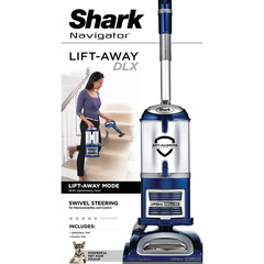 Shark NV360 Navigator Lift-Away Deluxe Upright Vacuum Blue HEPA