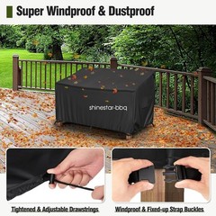 Waterproof Heavy Duty Outdoor Couch Cover Double-Stitched Patio Sofa Protector