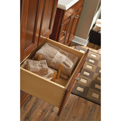 24.25 In. W X 6.63 In. H X 21.25 In. D Natural Brown Trimmable Pegboard Drawer O